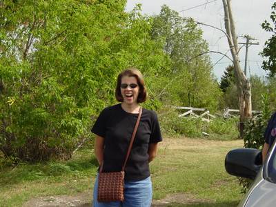 Granma and Granpa 2003 At the River 041